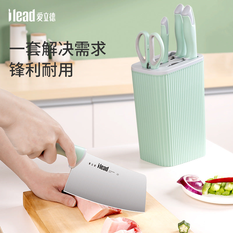 Alide Knives suit Kitchen Knife Combination Chef Special Chopper Household Complete Kitchen Knife Cutting Board Complete Set