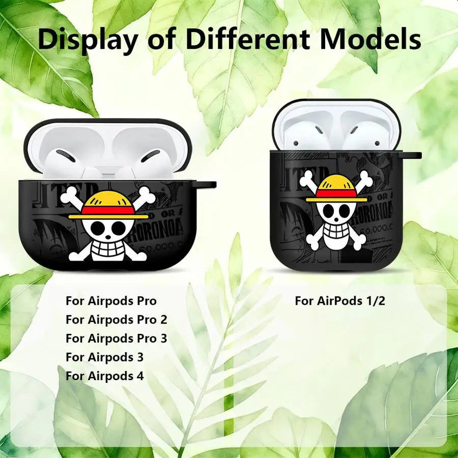 Character Print AirPods Case Cover