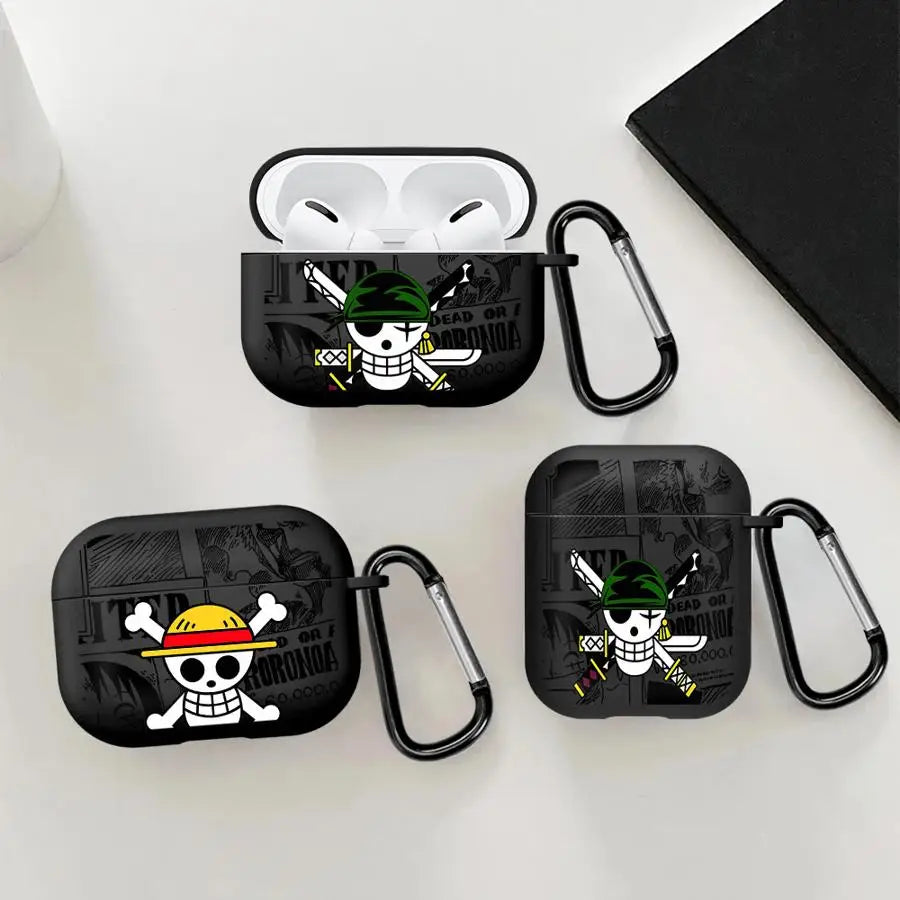 Character Print AirPods Case Cover