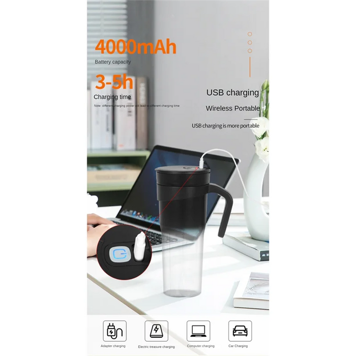 Portable Personal Blender with Straw Lid