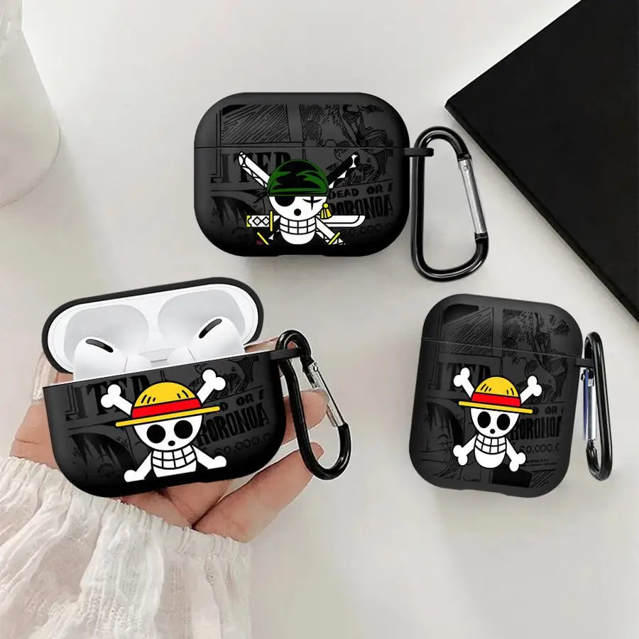 Character Print AirPods Case Cover